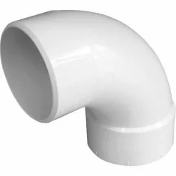 IPEX Canplas 4 In. SDR 35 90 Deg. PVC Sewer And Drain Street Elbow (1/4 Bend)