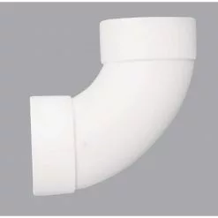 IPEX Canplas 3 In. SDR 35 90 Deg. PVC Sewer And Drain Sanitary Elbow (1/4 Bend)