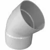 IPEX Canplas 6 In. SDR 35 45 Deg. PVC Sewer And Drain Elbow (1/8 Bend)