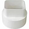 IPEX Canplas 2 In. X 3 In. X 4 In. PVC Downspout Adapter -Varatane Sales ItemImage 430518 q5w2p1 bhakuw 8pkd3g