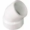 IPEX Canplas 1-1/2 In. Schedule 40 45 Deg. DWV PVC Street Elbow (1/8 Bend) -Varatane Sales ItemImage 431982 q5w2rt 3qyo1c de7u91
