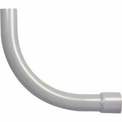 IPEX Kraloy 1-1/2 In. Schedule 40 90 Deg Standard Radius Belled End PVC Elbow