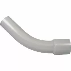 IPEX Kraloy 1/2 In. Schedule 40 45 Deg Standard Radius Belled End PVC Elbow