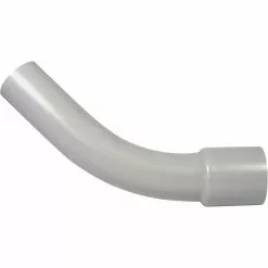 IPEX Kraloy 2-1/2 In. Schedule 40 45 Deg Standard Radius Belled End PVC Elbow