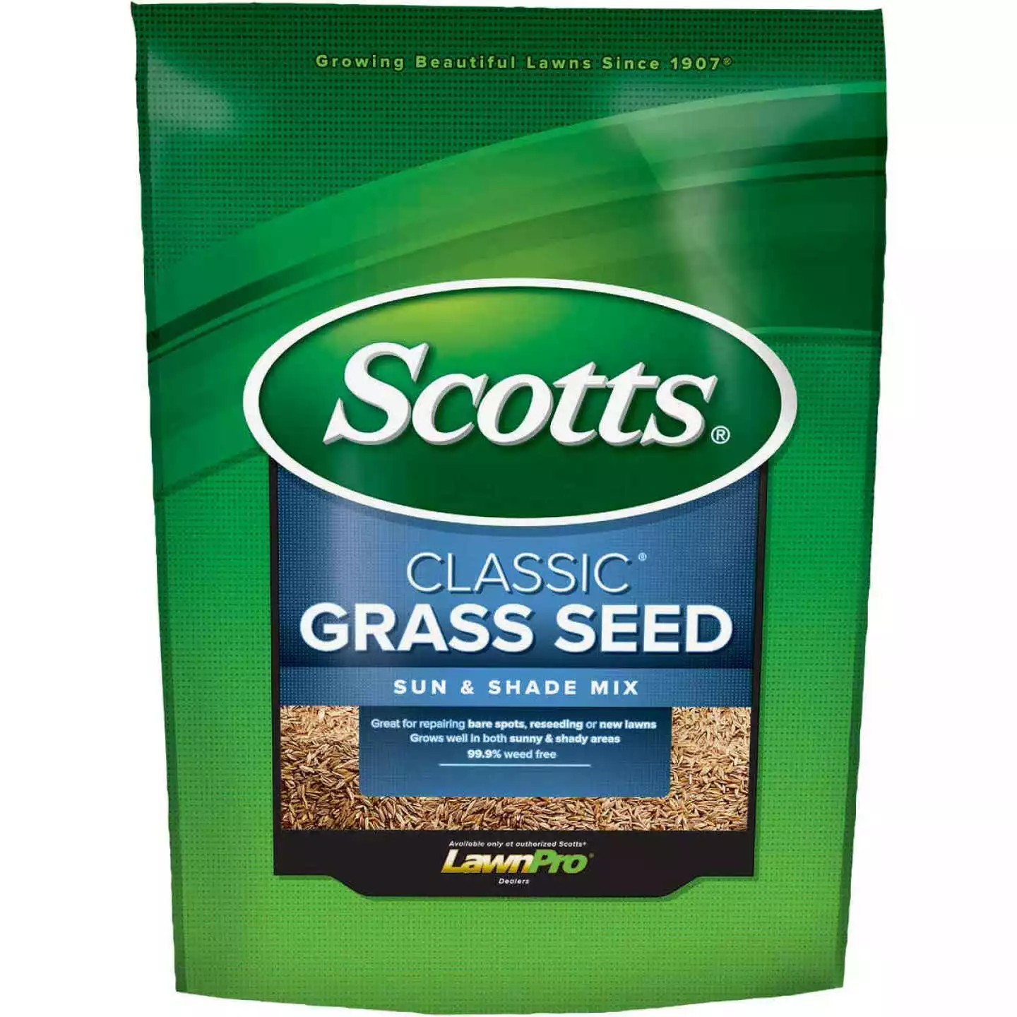 Scotts Classic 7 Lb. 2800 Sq. Ft. Coverage Sun & Shade Grass Seed 3 Scotts Classic 7 Lb. 2800 Sq. Ft. Coverage Sun & Shade Grass Seed