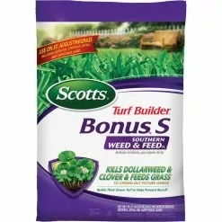 Scotts Turf Builder Bonus S Florida Weed & Feed 18.21 Lb. 5000 Sq. Ft. 29-0-10 Lawn Fertilizer With Weed Killer