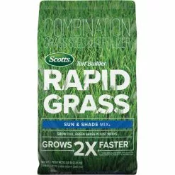 Scotts Turf Builder Rapid Grass 16 Lb. Sun & Shade Mix Seed & Fertilizer Combination
