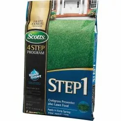 Scotts 4-Step Program Step 1 13.46 Lb. 5000 Sq. Ft. 28-0-7 Lawn Fertilizer With Crabgrass Preventer -Varatane Sales ItemImage 723371 q5wtgx boe70o 6e95b7