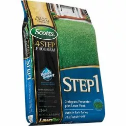 Scotts 4-Step Program Step 1 13.46 Lb. 5000 Sq. Ft. 28-0-7 Lawn Fertilizer With Crabgrass Preventer -Varatane Sales ItemImage 723371 q5wtgy dm1s60 blfcnv