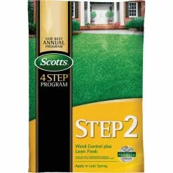 Scotts 4-Step Program Step 2 14.29 Lb. 5000 Sq. Ft. 28-0-3 Lawn Fertilizer With Weed Killer
