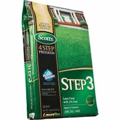Scotts 4-Step Program Step 3 12.60 Lb. 5000 Sq. Ft. 32-0-4 Lawn Fertilizer With 2% Iron -Varatane Sales ItemImage 723401 q5wthd agwlwo 9h5jix