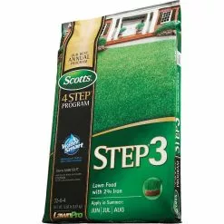 Scotts 4-Step Program Step 3 12.60 Lb. 5000 Sq. Ft. 32-0-4 Lawn Fertilizer With 2% Iron -Varatane Sales ItemImage 723401 q5wthe 50co40 avioof