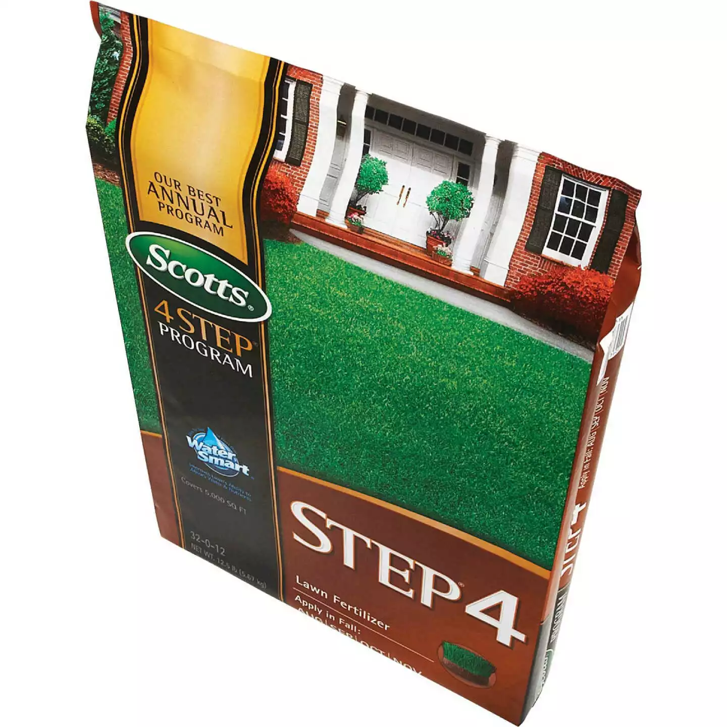 Scotts 4-Step Program Step 4 12.50 Lb. 5000 Sq. Ft. 32-0-12 Fall Lawn Fertilizer 9 Scotts 4-Step Program Step 4 12.50 Lb. 5000 Sq. Ft. 32-0-12 Fall Lawn Fertilizer - Image 7