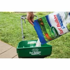 Scotts Turf Builder 13.35 Lb. 5000 Sq. Ft. 30-0-4 Lawn Fertilizer With Halts Crabgrass Preventer -Varatane Sales ItemImage 735965 q5wv8f 93ugw asxf7u