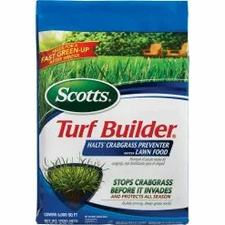 Scotts Turf Builder 13.35 Lb. 5000 Sq. Ft. 30-0-4 Lawn Fertilizer With Halts Crabgrass Preventer -Varatane Sales ItemImage 735965 q5wv8f en4my8 f9lrnj