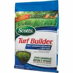 Scotts Turf Builder 13.35 Lb. 5000 Sq. Ft. 30-0-4 Lawn Fertilizer With Halts Crabgrass Preventer -Varatane Sales ItemImage 735965 q5wv8g 8u5gug bc1f05