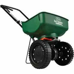 Scotts Turf Builder EdgeGuard Mini Broadcast Fertilizer Spreader -Varatane Sales ItemImage 764308 q5wy2g 4urhts mwrhc