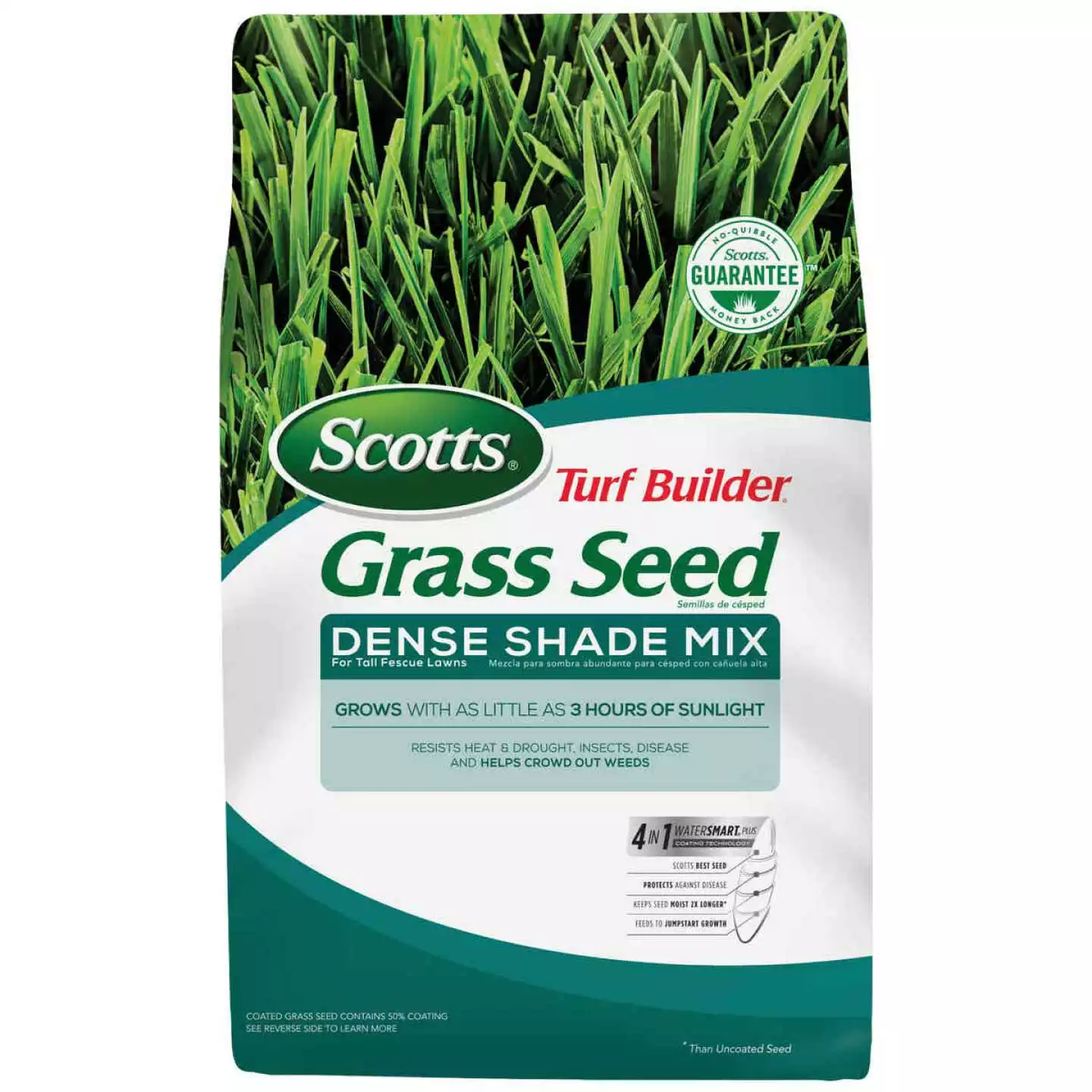 Scotts Turf Builder 3 Lb. Up To 750 Sq. Ft. Coverage Dense Shade Tall Fescue Grass Seed 3 Scotts Turf Builder 3 Lb. Up To 750 Sq. Ft. Coverage Dense Shade Tall Fescue Grass Seed