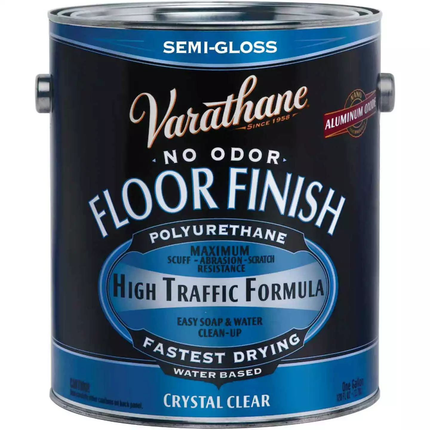 Varathane Semi-Gloss Water-Based Diamond Floor Finish, Gallon 3 Varathane Semi-Gloss Water-Based Diamond Floor Finish, Gallon