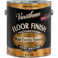 Varathane Premium Oil-Based Clear Semi Gloss Floor Finish, Gallon