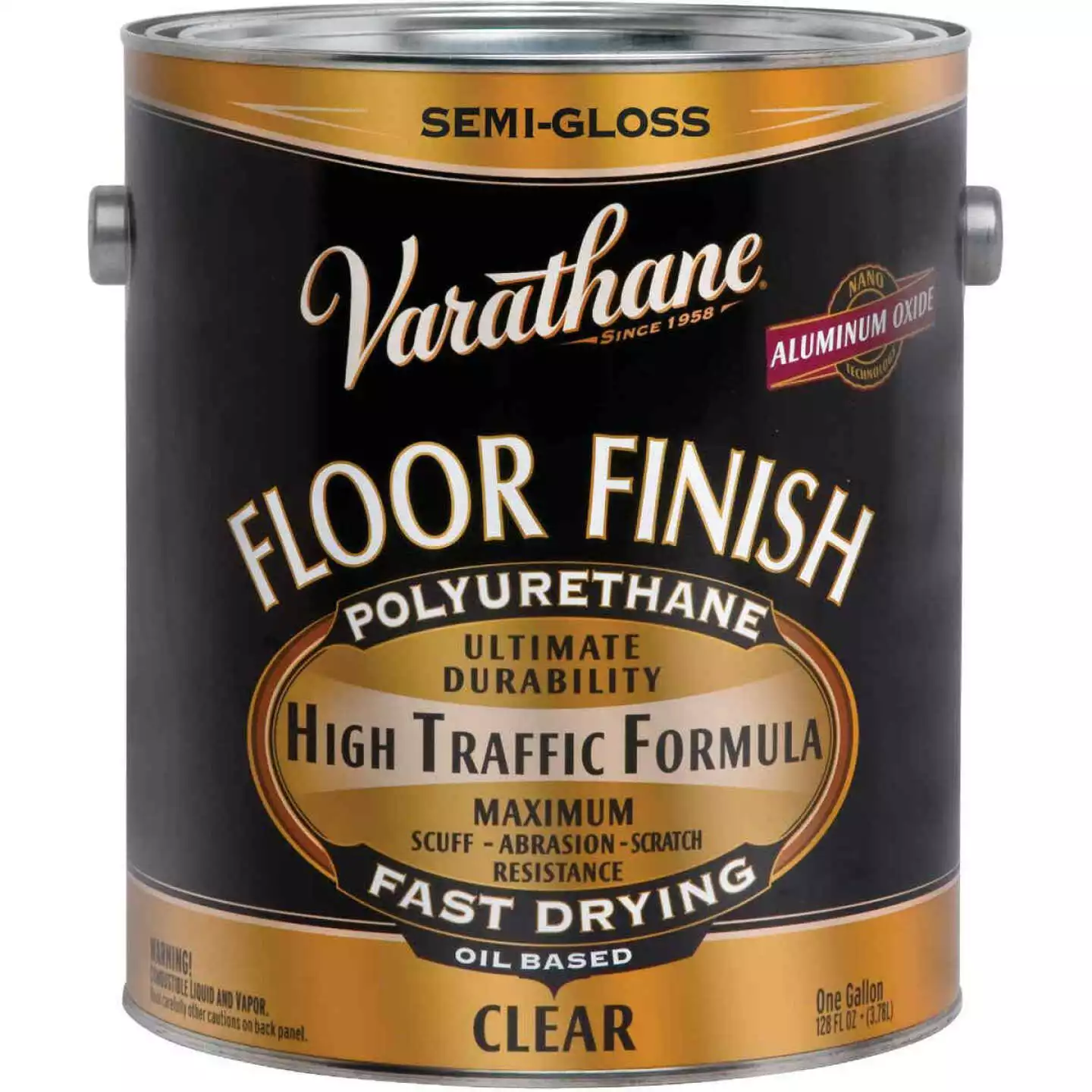 Varathane Premium Oil-Based Clear Semi Gloss Floor Finish, Gallon 3 Varathane Premium Oil-Based Clear Semi Gloss Floor Finish, Gallon