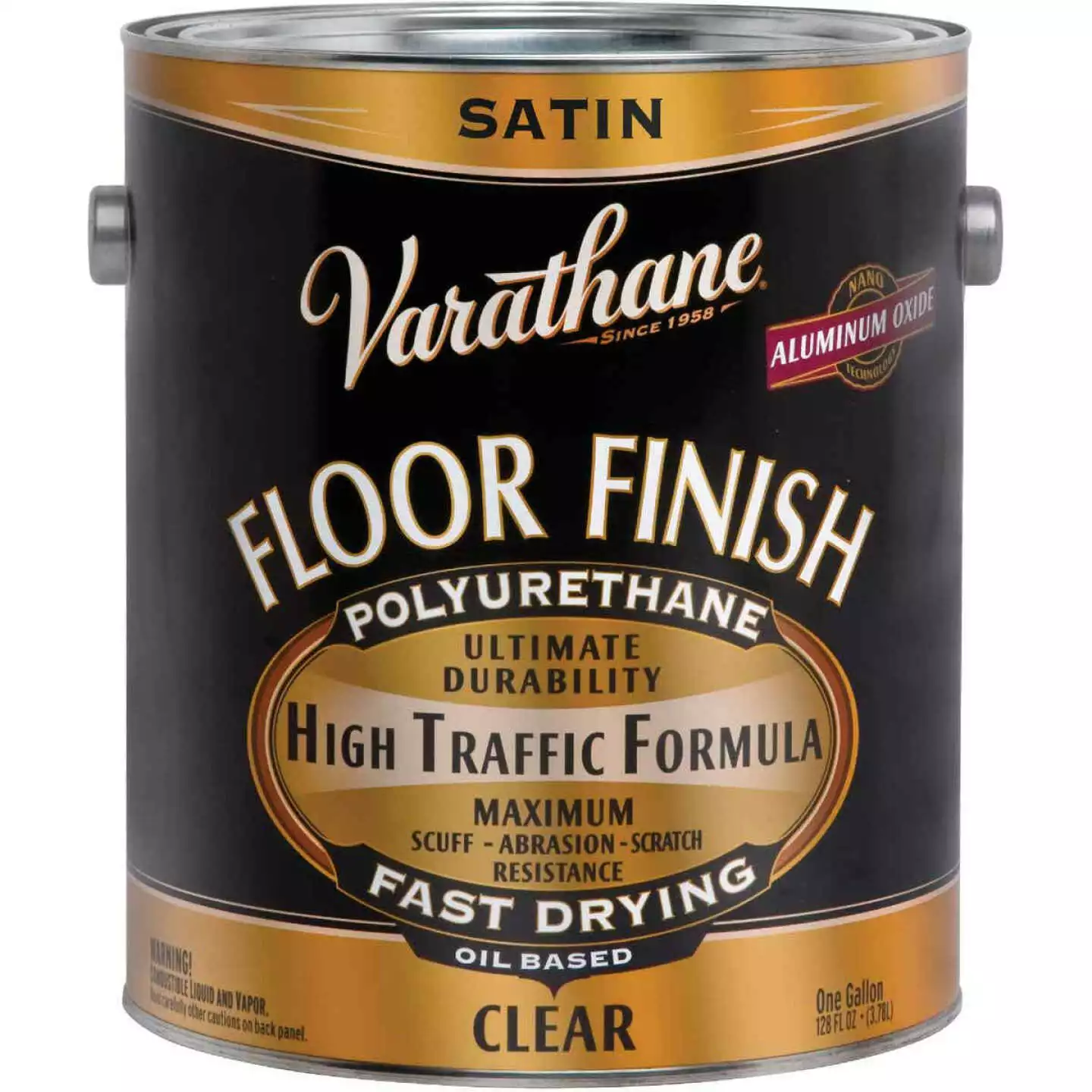 Varathane Premium Oil-Based Clear Satin Floor Finish, Gallon 3 Varathane Premium Oil-Based Clear Satin Floor Finish, Gallon