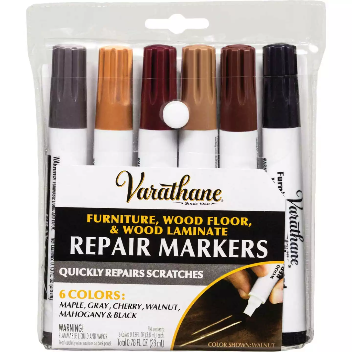 Varathane Wood Floor, Furniture & Laminate Repair Marker (6-Count) 2 Varathane Wood Floor, Furniture & Laminate Repair Marker (6-Count)