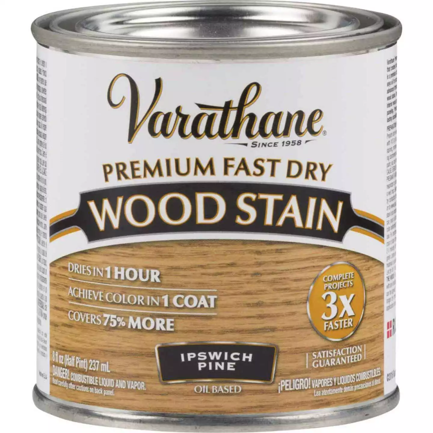 Varathane Fast Dry Ipswich Pine Urethane Modified Alkyd Interior Wood Stain, 1/2 Pt. 3 Varathane Fast Dry Ipswich Pine Urethane Modified Alkyd Interior Wood Stain, 1/2 Pt.