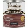 Varathane Fast Dry Cabernet Urethane Modified Alkyd Interior Wood Stain, 1 Qt. -Varatane Sales ItemImage 796815 q5x5mk 8hujmo b4f352